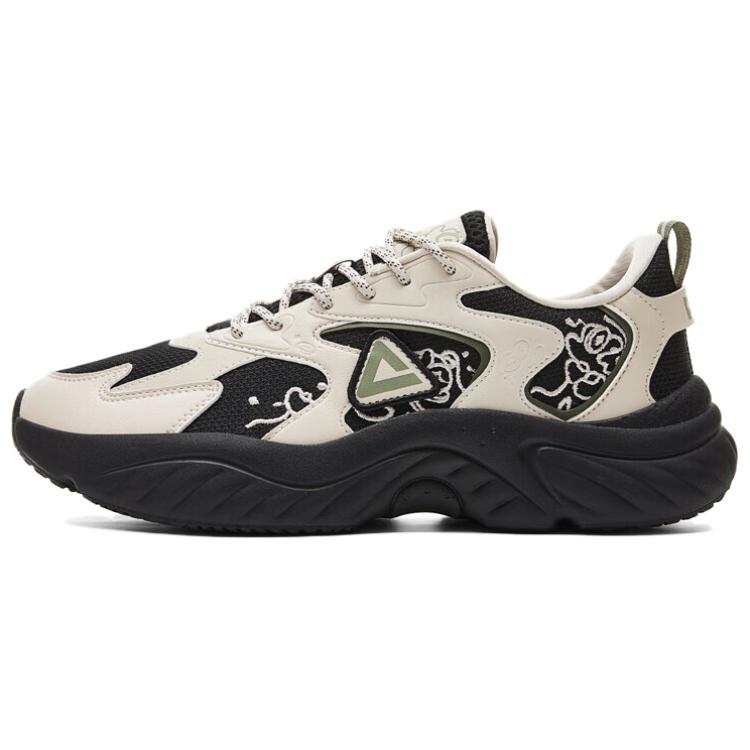 PEAK National Innovation Abrasion Resistant Breathable Height Increasing Low top Chunky Sneakers Men's