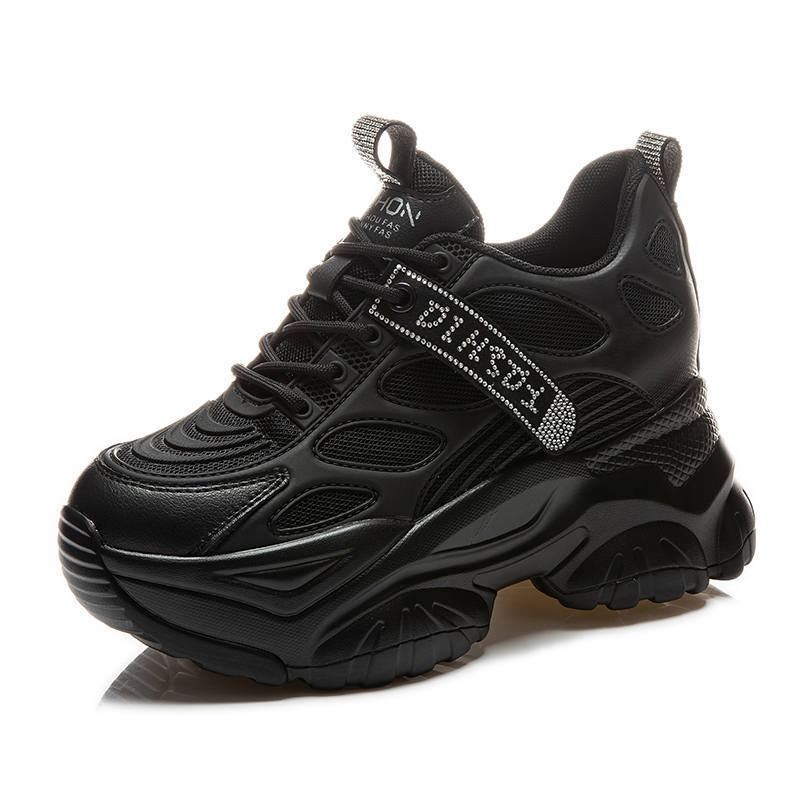 NRDROFFICIAL Cushioning Balance Wear-Resistant Lightweight Breathable Slip-Resistant Low-Top Chunky Sneakers Women's