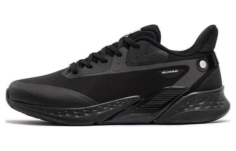 361° Rain Screen Slip Resistant Abrasion Resistant Low top Running Shoes Men's Black