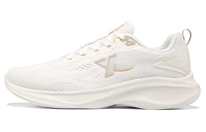 XTEP Casual Cushioning, Wear Resistant Low top Running Shoes Women's White Brown