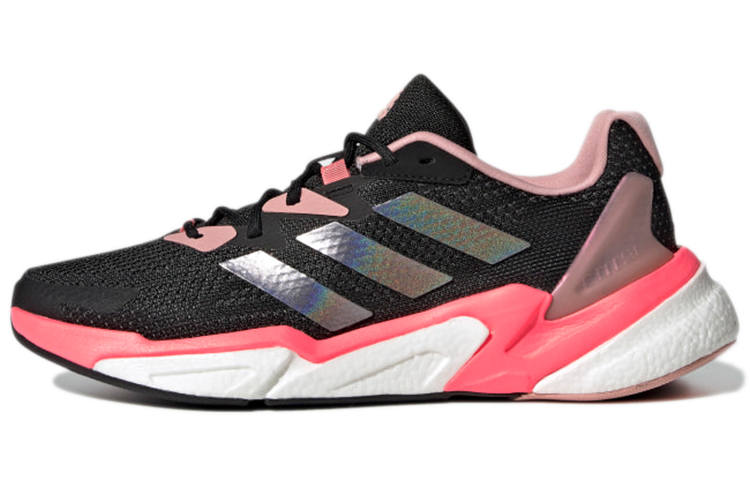 Adidas Adidas X9000l3 Slip Resistant Abrasion Resistant Low top Rubber Sports Women's Black Pink