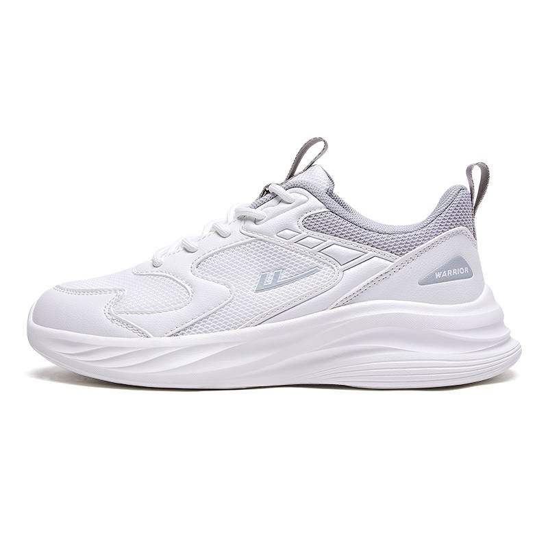 WARRIOR Warrior Low top Casual Running Shoes Unisex White Gray