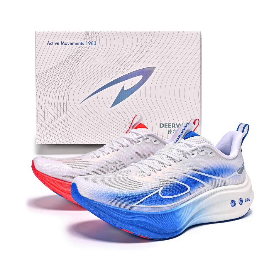 DEERWAY Low top Marathon Training Long Distance Running Shoes Unisex