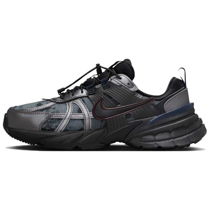 Nike Nike V2K Run Metallic Dark Grey Burgundy Crush Women's