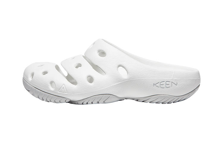 Keen Yogui Artsfull Outdoor Casual Closed Toe Slippers Clogs River Trekking Shoes Women's White