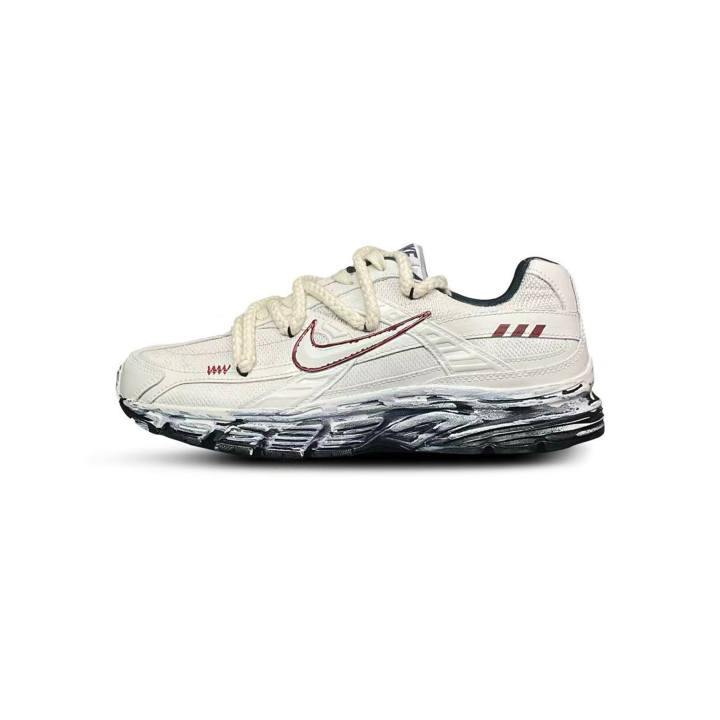 Nike Nike Initiator Cushioning Low top City Commuting Running Shoes Men's Red White