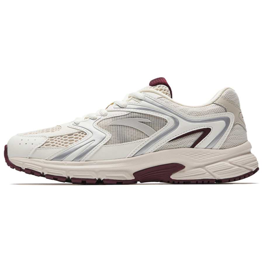 Anta Cushioning Slip Resistant Breathable Lightweight Height Increasing Low top Casual City Commuting Running Shoes