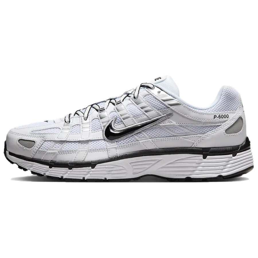 Nike Nike P 6000 Comfortable Mesh, Artificial Leather Breathable Low top Casual City Commuting Running Shoes Men's