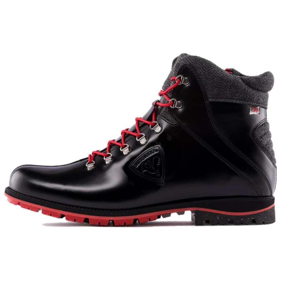 ROSSIGNOL Ankle Boots Men's Black Red