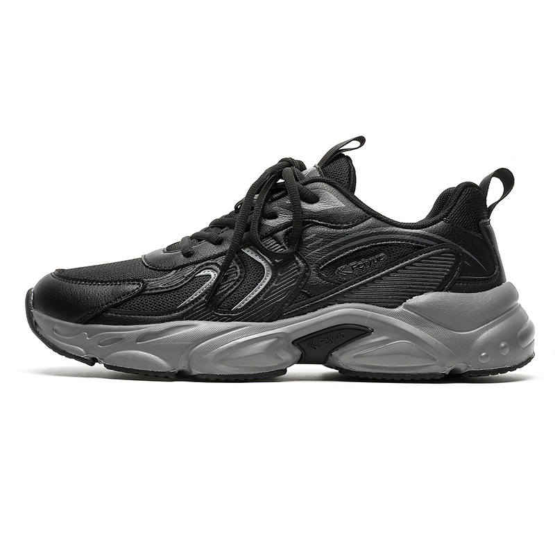 FEIYUE Breathable And Lightweight Low-top Running Shoes Men's Black