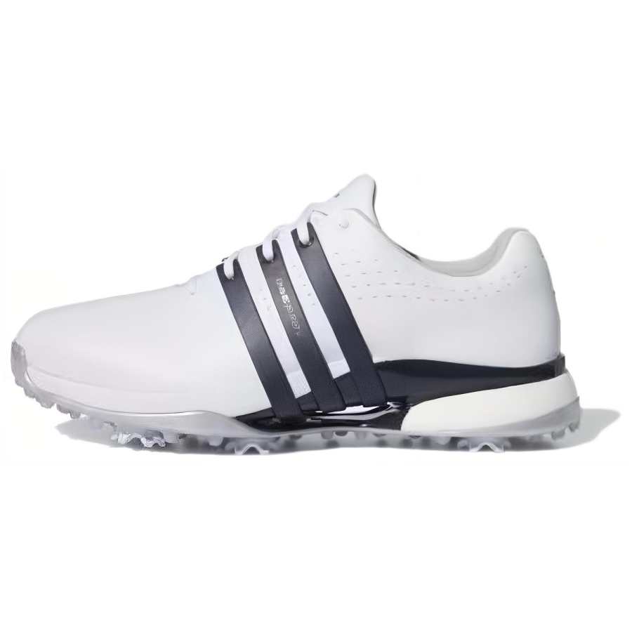 Adidas Adidas Tour360 Cushioning Abrasion Resistant Cushioning, Wear Resistant Low top Golf Shoes Men's White Black