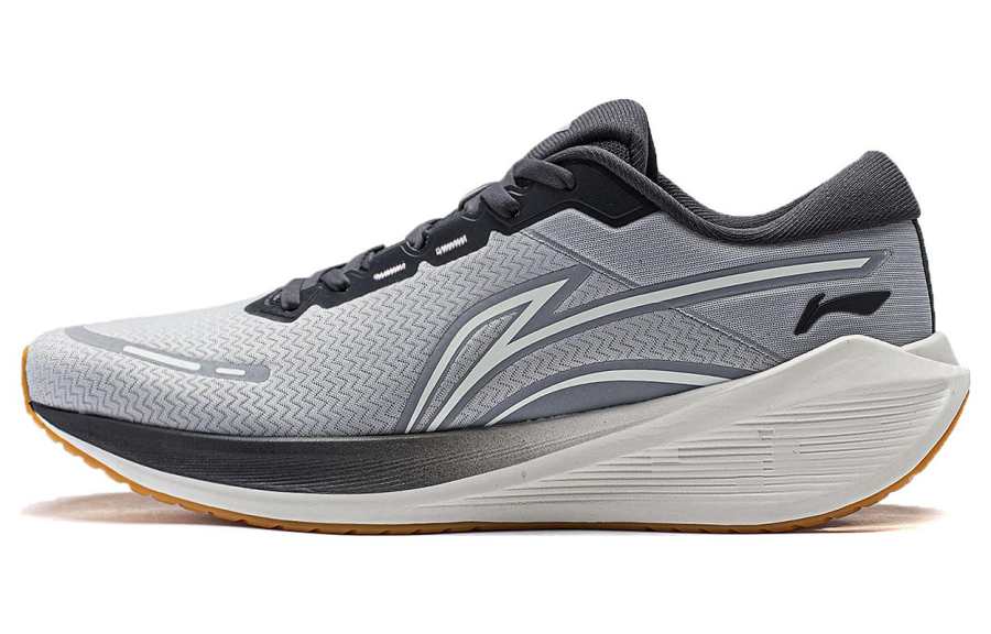 Li-Ning Li Ning MINE V2 Cushioning Slip Resistant Abrasion Resistant Low top Casual Running Shoes Men's Brick Gray