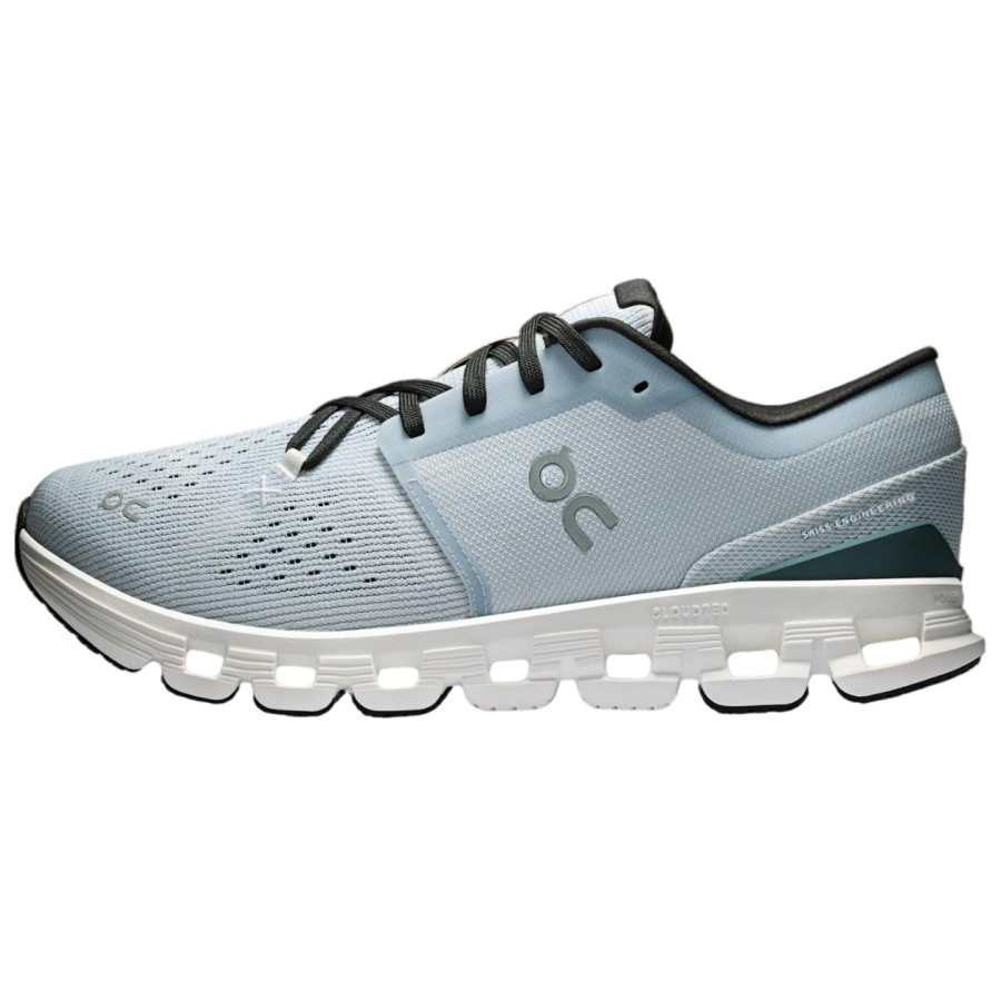 On Cloud X4 Low top Casual Running Shoes Men's Blue Gray