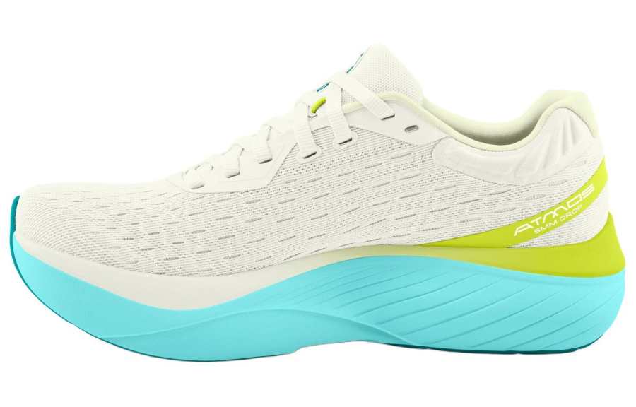 Topo Athletic Atmos Cushioning, Wear Resistant Low top Running Shoes Men's Green White