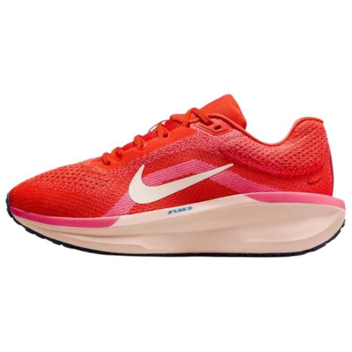 Nike Nike Winflo 11 Mesh Cushioning Breathable Low top Running Shoes Women's Red