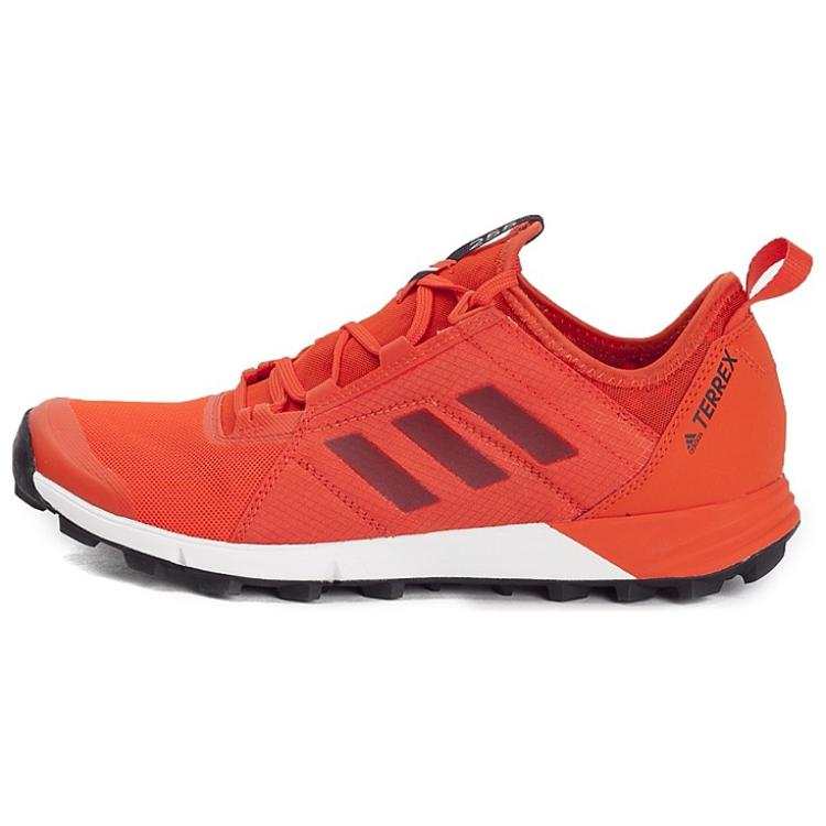 Adidas Adidas TERREX AGRAVIC SPEED Slip Resistant Abrasion Resistant Mid top Outdoor Shoes Men's Orange