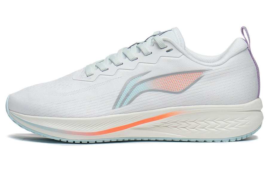 Li-Ning Li Ning Red Hare 6 Slip Resistant Abrasion Resistant Low top Casual Running Shoes Women's White