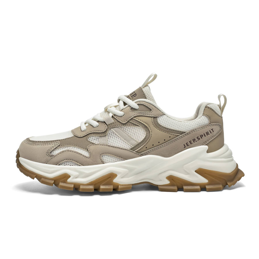 JEEP SPIRIT Low top Chunky Sneakers Men's Brown
