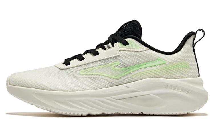 Erke Comfortable Cushioning Low top Running Shoes Men's White Green Black