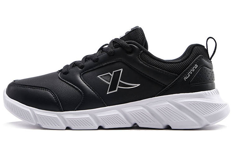 XTEP Synthetic Leather Waterproof Low top Running Shoes Women's Black