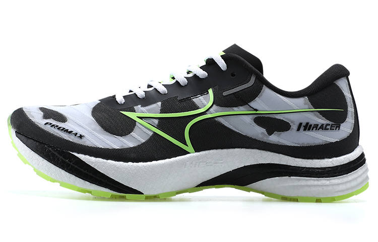 HEALTH 699SC+ Full Length Carbon Plate Physical Fitness Test & Exam Sprint Running Shoes Unisex Black White