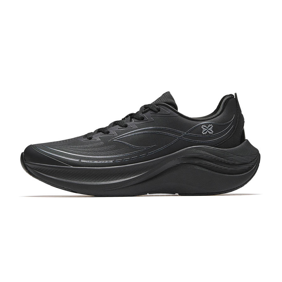 ANTA Anta Leaf 6.0 Comfortable Fabric Low top Versatile Running Shoes Women's Basic Black