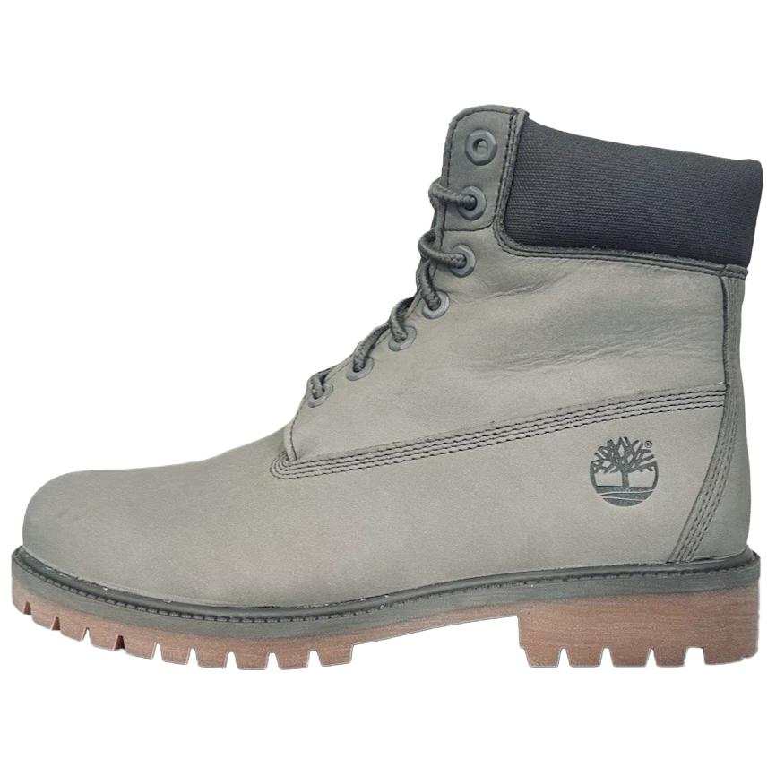 Timberland PREMIUM Leather Ankle Boots Men's Green