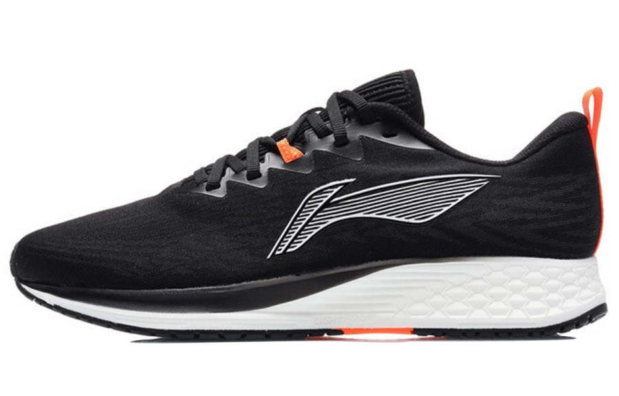 Li-Ning Li Ning Red Hare 4 Textile, Mesh Cushioning Slip Resistant Abrasion Resistant Breathable