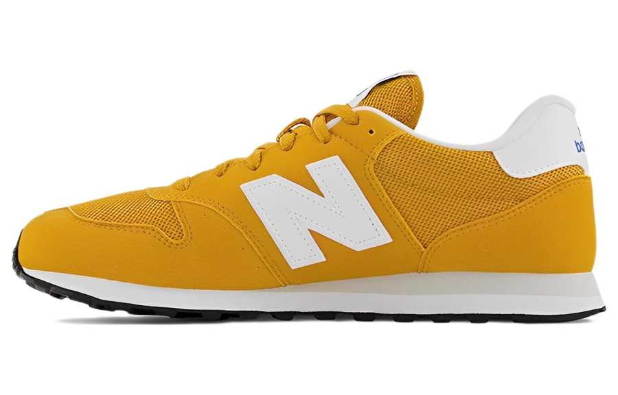 New Balance New Balance NB 500 Vintage Slip Resistant, Abrasion Resistant, Lightweight Running Shoes Yellow