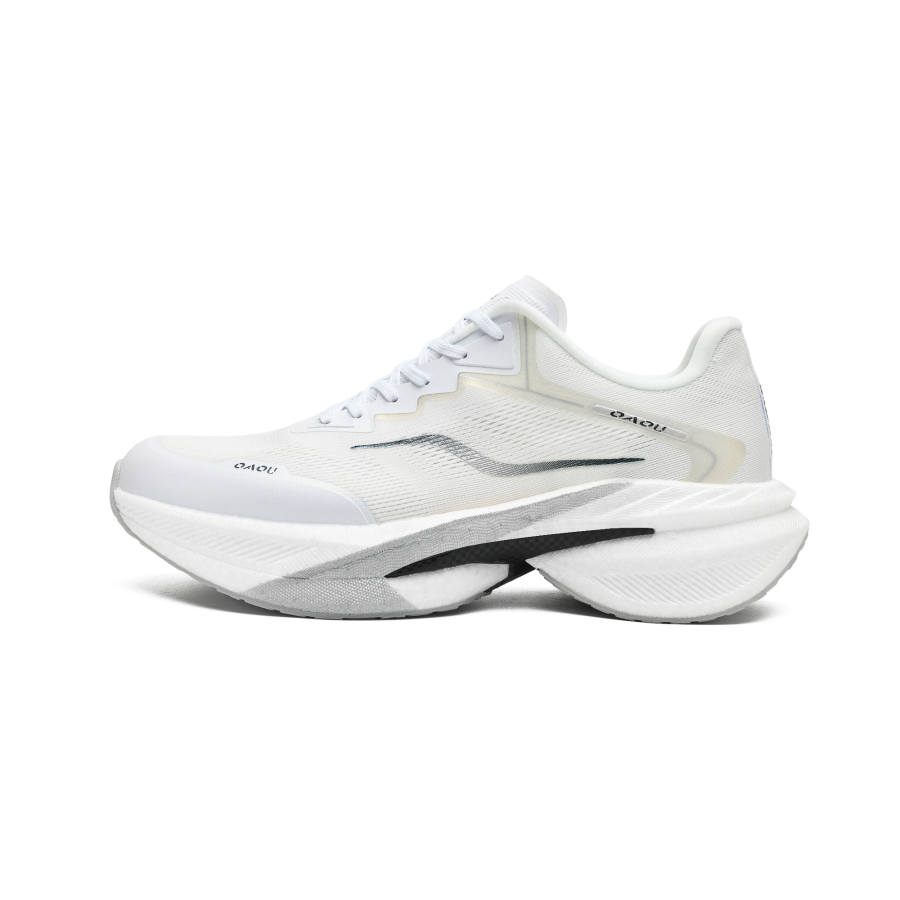 OAOU Low top Running Shoes Unisex Ivory White