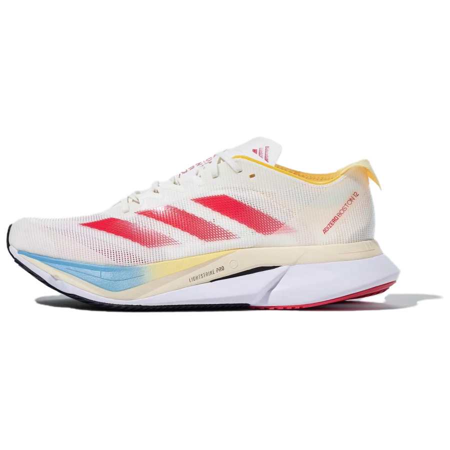 Adidas Adidas Adizero Boston 12 Low top Training Long Distance Running Shoes Men's Beige