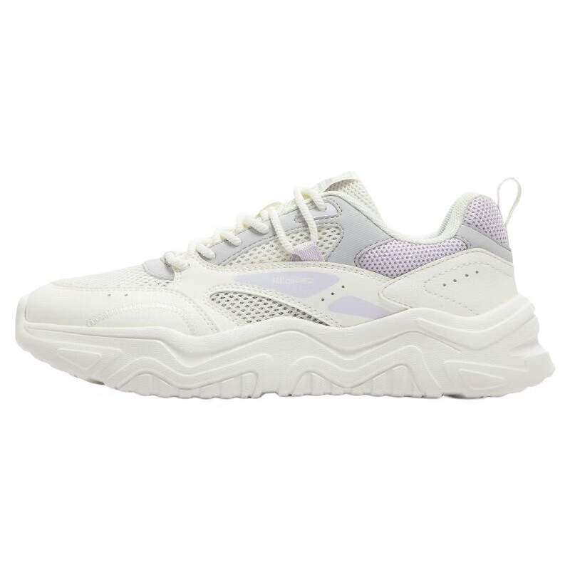 361° Ice Cream Cushioning Breathable Cushioning Breathable Low top Chunky Sneakers Women's White Purple