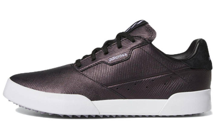 Adidas Adidas Adicross Retro Spikeless Golf Shoes 'Core Black Magic Lilac Cloud White' Women's