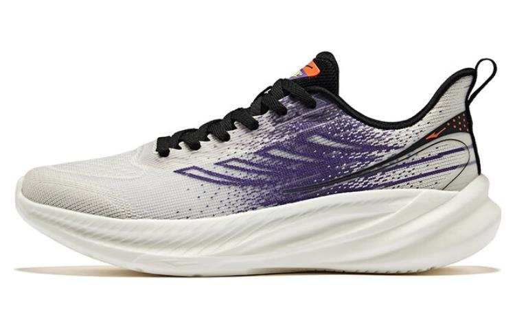 Erke Chasing The Wind 2.0 Slip Resistant Slip Resistant Low top Running Shoes Men's Purple White