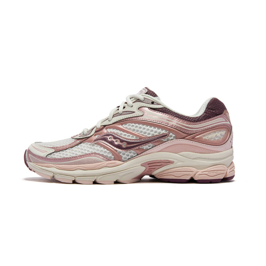 Saucony ProGrid Omni All in 9 Low top Running Shoes Unisex White Pink