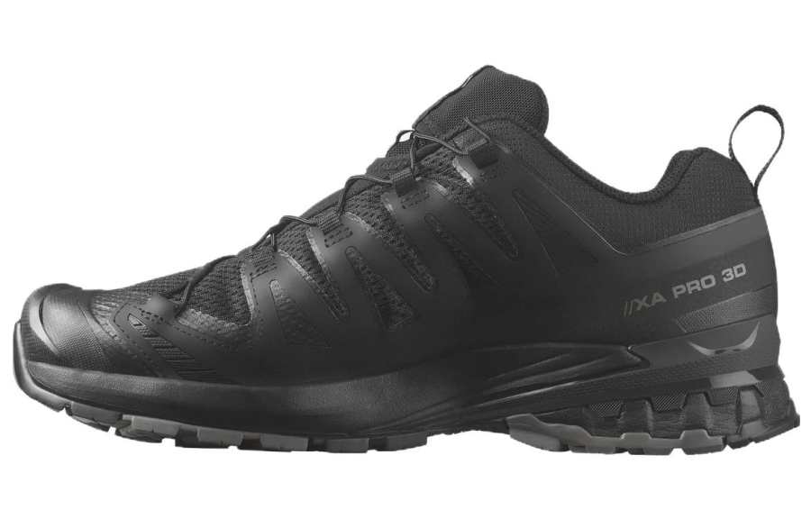 SALOMON XA Pro 3D V9 Comfortable Cushioning Support Low top Outdoor Shoes Men's Black