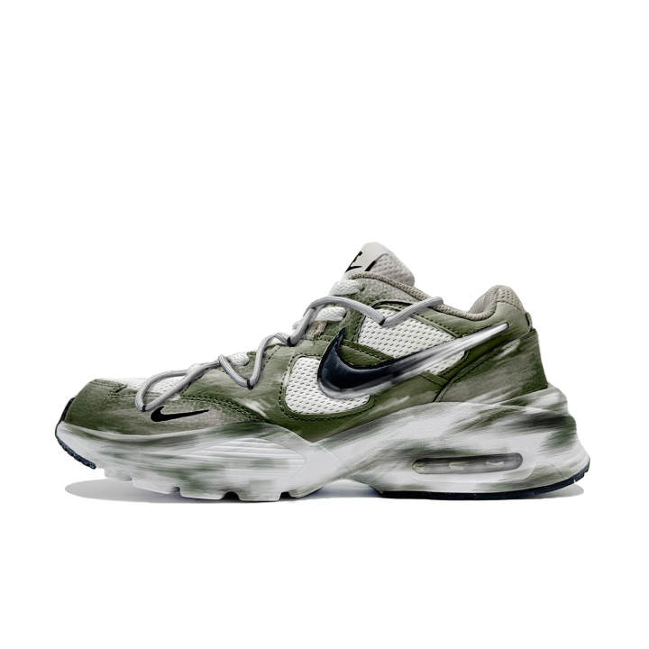 Nike Nike Air Max Fusion Cushioning, Wear Resistant Low top Running Shoes Men's Green