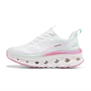Keep Beat Running Shoes Unisex Low Top White, Blue, Green
