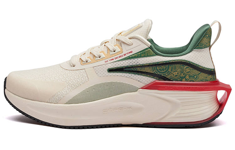 361° Galloping Cushioning Slip Resistant Abrasion Resistant Breathable Rebound Low top Running Shoes Men's