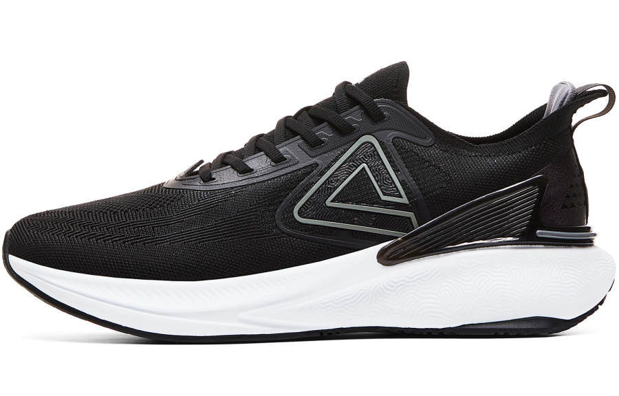 PEAK Taichi 6.0 Versatile Fabric Cushioning Breathable Low top Training Running Shoes Men's Black Baymax