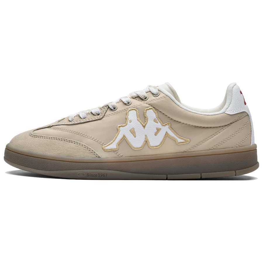 Kappa Tifo Slip Resistant Abrasion Resistant Low top Skateboard Shoes Unisex Khaki