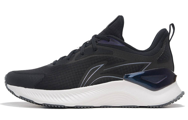 Li-Ning Li Ning YueYing Element Comfortable Textile, Synthetic Leather Slip Resistant, Abrasion Resistant, Breathable Low top