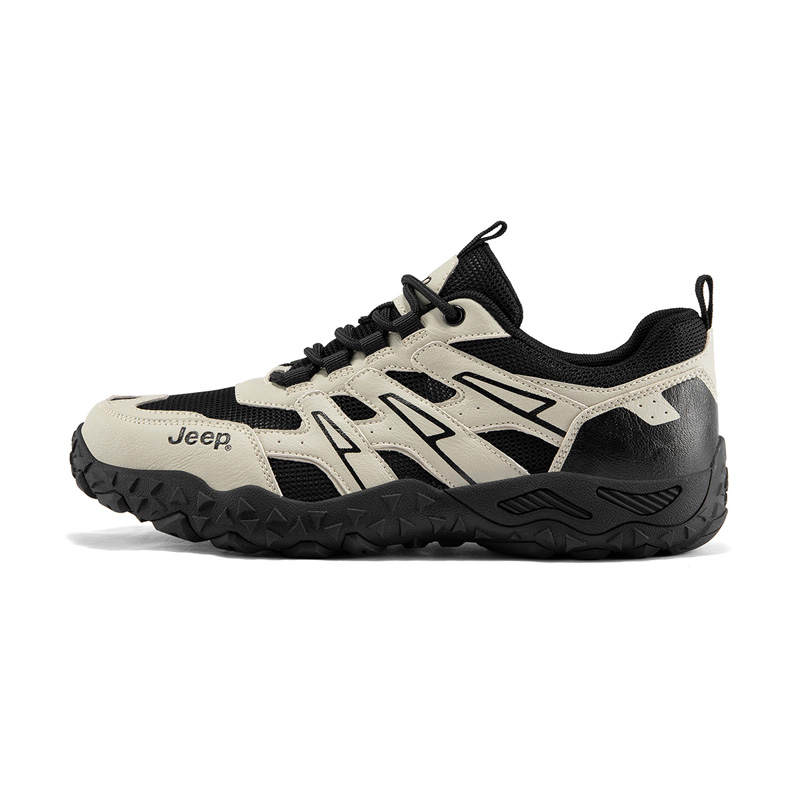Jeep Fashion Sports Collection Cushioning Abrasion Resistant Breathable Moisture Wicking Support Low top Casual Shoes