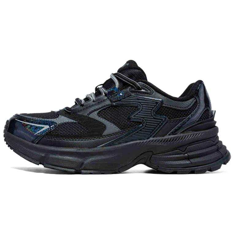 361° Slip Resistant Abrasion Resistant Slip Resistant Abrasion Resistant Low top Running Shoes Women's Black Gray
