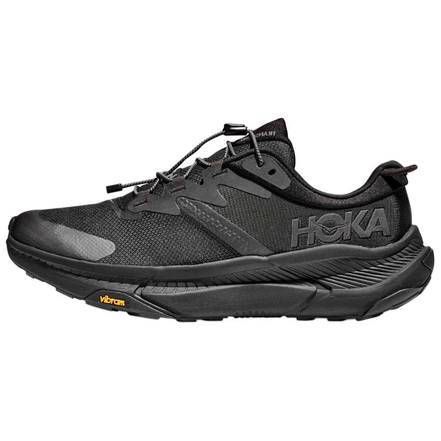 HOKA ONE ONE Transport Slip Resistant Abrasion Resistant Low top Casual Running Shoes Men's Black