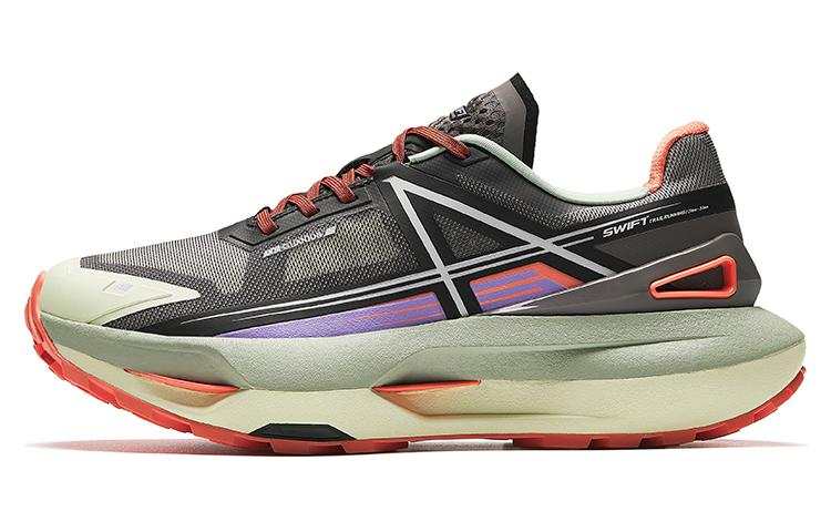 Anta Champion Series Cushioning, Wear Resistant Running Shoes Men's Gray Black