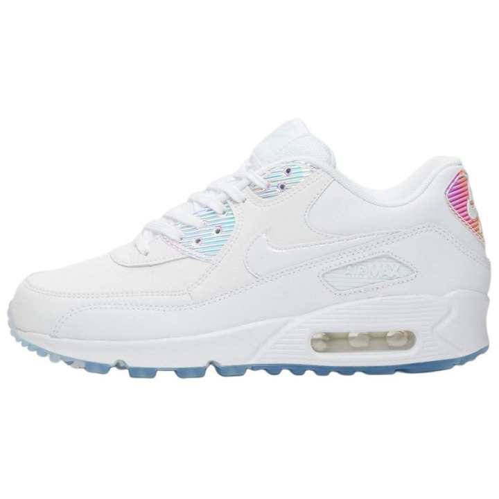 Nike Nike Air Max 90 Premium White Blue Tint Women's