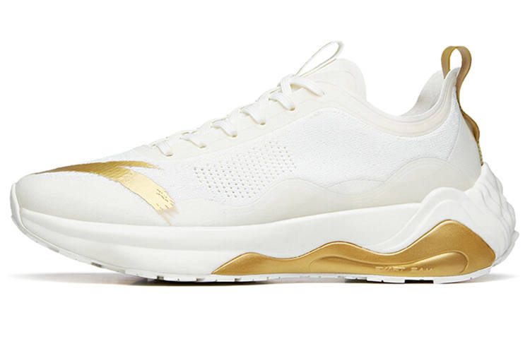 Anta Comfortable Cushioning Slip Resistant Abrasion Resistant Breathable Lightweight Low top