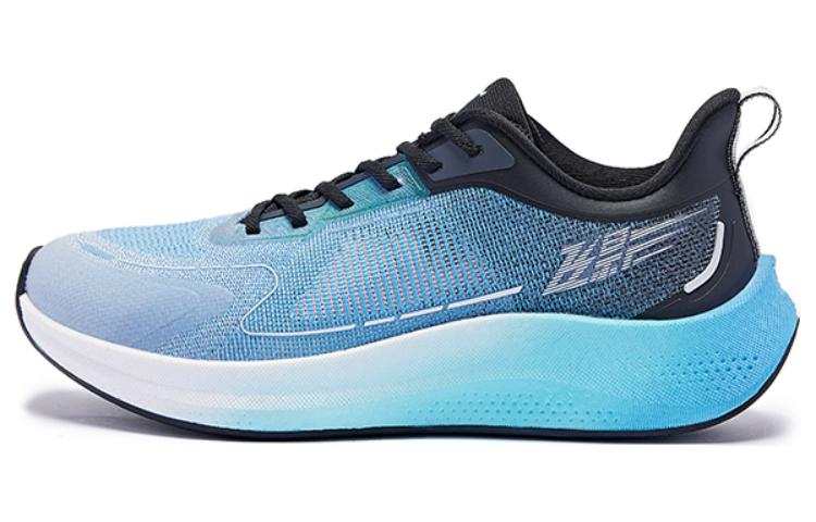 QIAODAN Flying Shadow 3.0 Slip Resistant Rebound Low top Running Shoes Men's Angel Blue