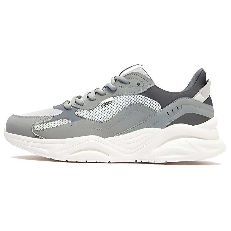 361° Abrasion Resistant Abrasion Resistant Low top Casual Shoes Men's Gray